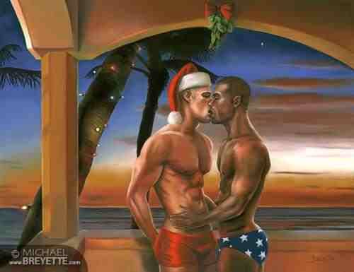 Sex Christmas Illustrations by Michael Breyette pictures