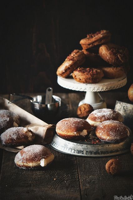 confectionerybliss:
“ Irish Cream Filled Doughnuts | Pass The Sushi!
”