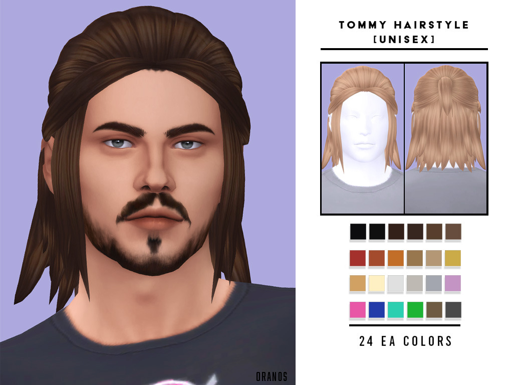 oranos: Tommy Hairstyle [Unisex] Tommy Hairstyle... - Emily CC Finds