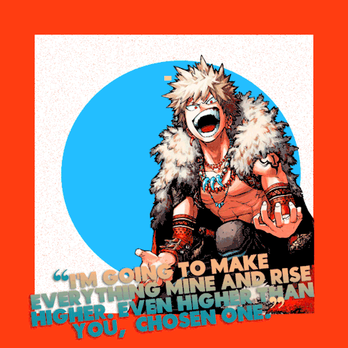 CONGRATULATIONS TO BAKUGOU KATSUKI FOR WINNING THE POPULARITY POLL FOR THE 5TH TIME IN A ROW!