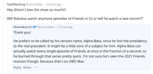 cognitosclowns:Some highlights from the Shion Takeuchi/Inside Job Reddit AMA!! I probably missed a b