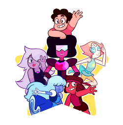 beriwinkles:   Crystal Gems! Available at my RedBubble shop! || Support me on Patreon! 