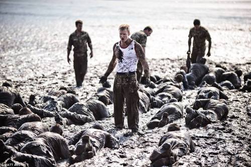 Royal Marines, Mud Run!