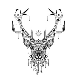 deer-art:  author: Dan Schlitzkus