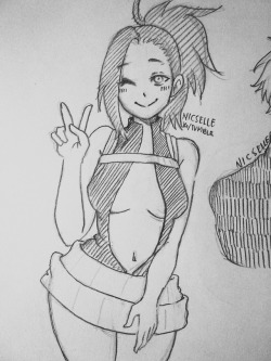 nicselle:  im sorry but i like momo tHicC she needs those curves its part of her quirk !!!   Ft. My favorite hetero ship 💕