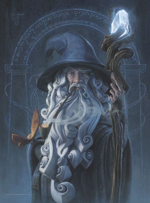 l-otr:Gandalf by Jerry Vanderstelt
