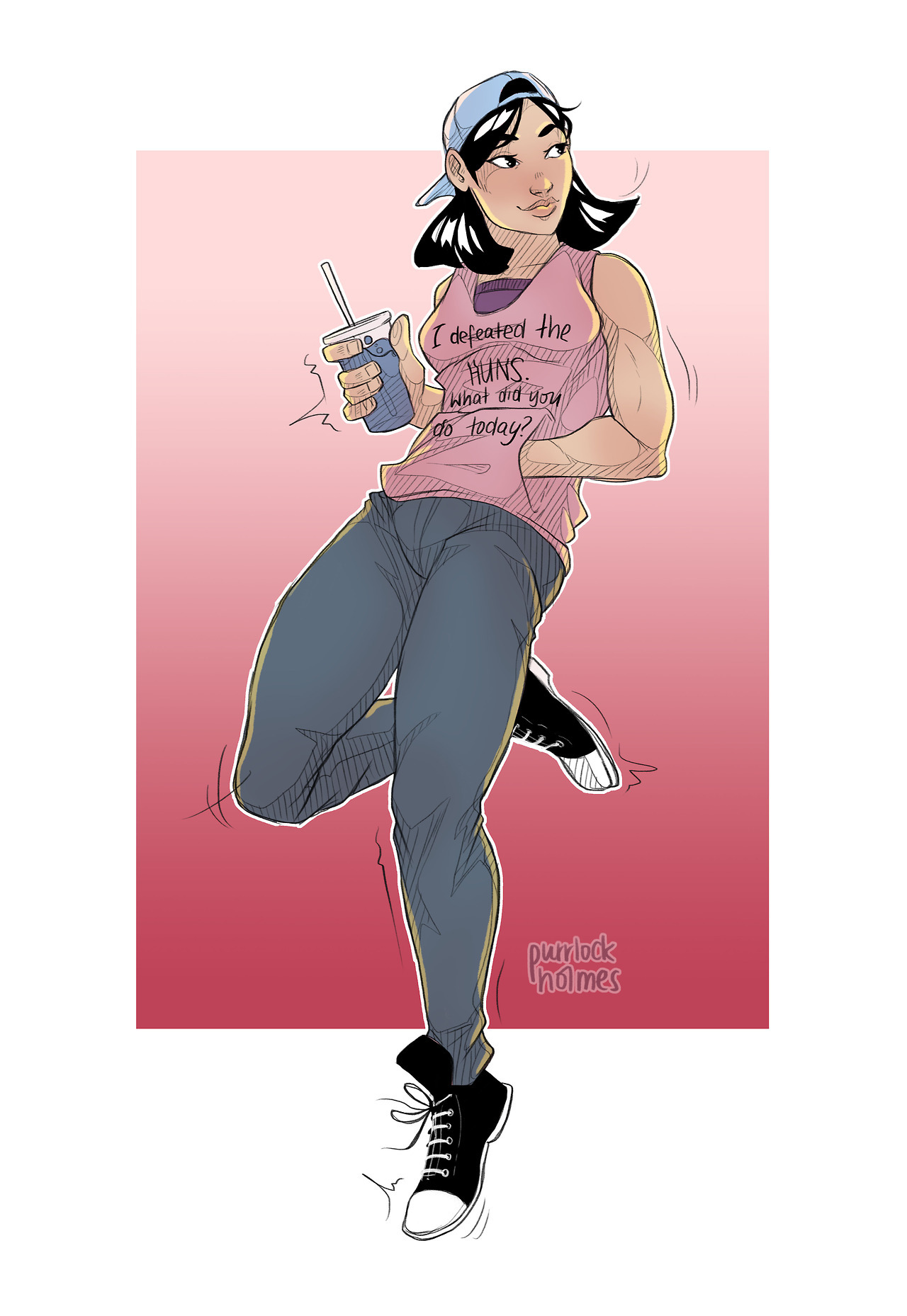 fumbledeegrumble: purrlockholmes: Who has two thumbs and loves Mulan? This gaaaaal. 