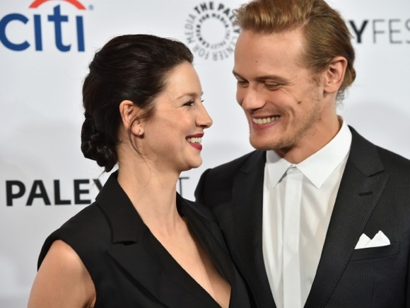 creag-an-fhitich:  She and Sam Heughan absolutely lit up the screen with fireworks.~