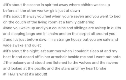 Ernst Haas | @stevebucky |peter Waterschoot| My Own Tags |mcnair Evans| Phoebe Bridgers | Spirited Away