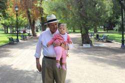 humansofnewyork:    “Being a grandfather is quite different. It’s much looser than being a parent. I don’t have to always worry about providing patterns of behavior. I just get to give her little kisses. I was allowed to borrow her this morning