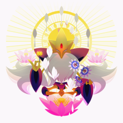 mmn2:  Pokemon × Language of Flowers -Ⅴ- Mega Alakazam × lotus, white magnolia, passion flower, Amur adonislotus…sanctitywhite magnolia…clemencypassion flower…religious fervorAmur adonis…eternal happiness 