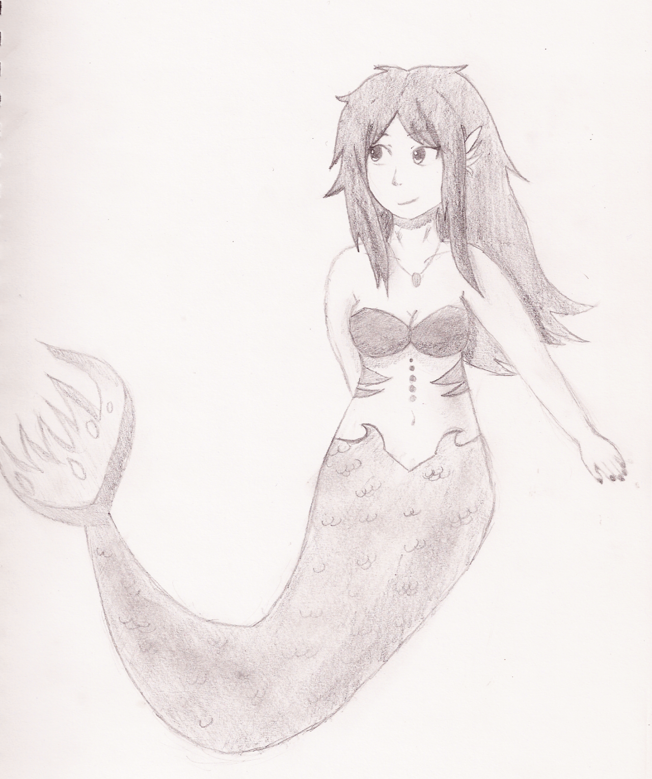 riz-thedragonrider:  Merstuck Aradia Megido based on ikimaru&rsquo;s drawing.