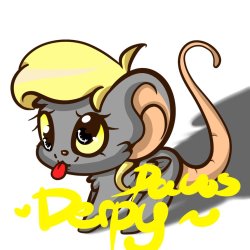 paperderp:  Derpy Paws by ~Kittyangeluver