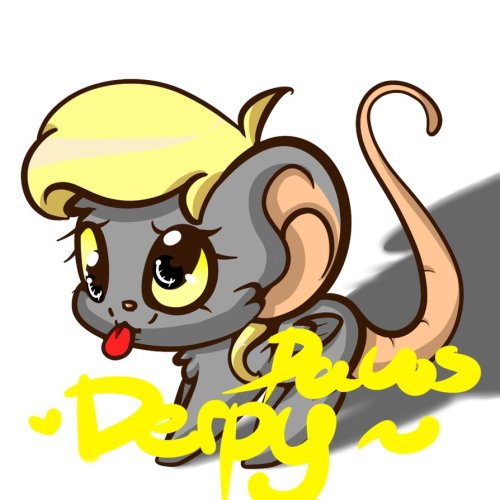 Porn photo paperderp:  Derpy Paws by ~Kittyangeluver