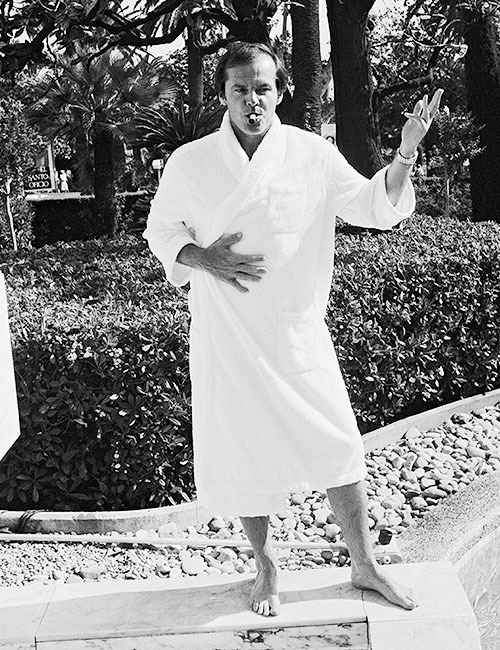 avagardner:Jack Nicholson at Cannes Film Festival in 1974 in Cannes, France.