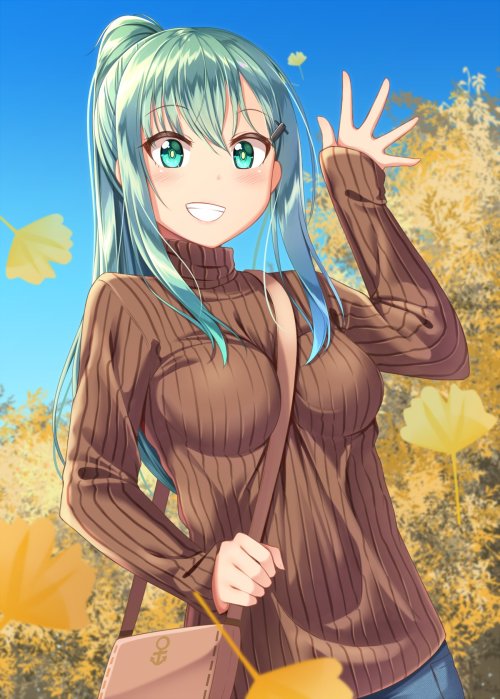 gggrande: 秋のポニーテール＆パイスラッシュ鈴谷 #週一ぐらんで (No.47) t.co/LHhqRv8x8i