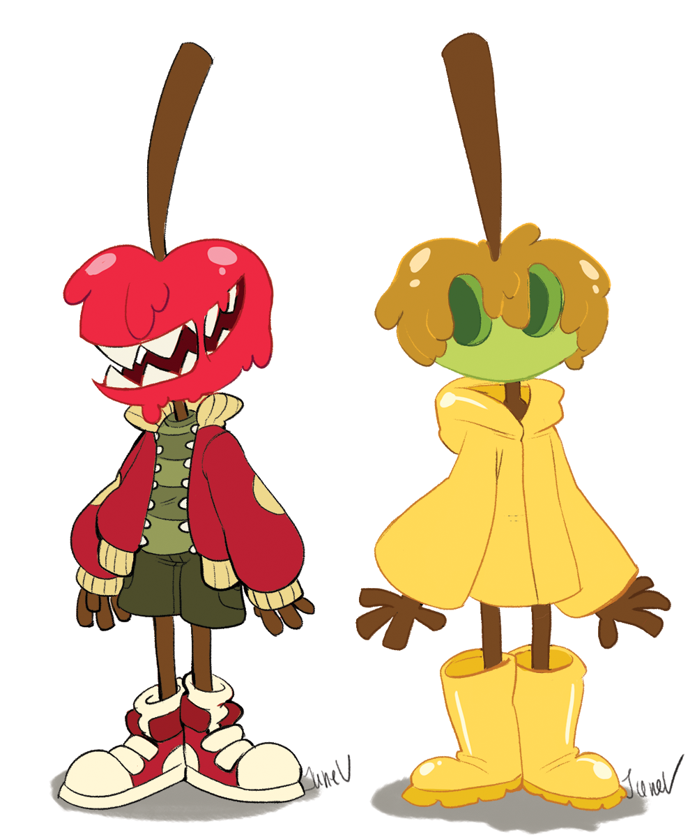 merrimonster:  My WIP for the @objectheadzine project. Decided to go with some trick-or-treating