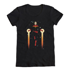 Fashiontipsfromcomicstrips:  Captain Marvel 9 Tee, $25, By We Love Fine(Available