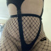 trying0120:Nothing better than fishnets and a huge full belly