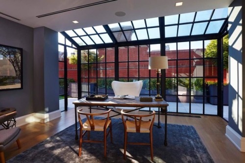 fineinteriors: Penthouse I at the Puck Penthouses in Soho, NYC by architects Sherida Paulson of PKSB