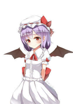 remilia scarlet (touhou) drawn by anhao - Danbooru