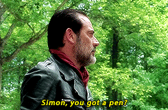 macheteandpython:    Simon in Every Episode  » The Day Will Come When You Won’t Be  [Simon’s my right-hand man. Having one of those is important. I mean, what do you have left without them? A whole lot of work.]    