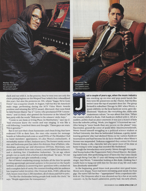 Spin Magazine - December 2005