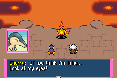 I Don't Think This Part Is Meant To Be Funny But When Your Partner Is A Cyndaquil Its Literally The Funniest