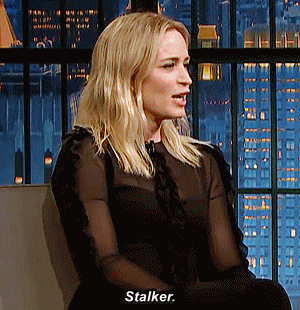 merelybeing:And we always play people who sort of loathe each other.