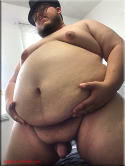 gordo4gordo4superchub:  hugthecub:  MORE THAN 10,000 FOLLOWERS!!!I can’t believe it. thanks guys!Here I leave some new hot pics showing my big belly and full cock.and more.NEW surprises coming soon….………………………………………………………………………..Tight