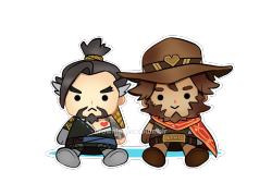 browniechan:  Takara McHanzo plushies! ٩(♡ε♡