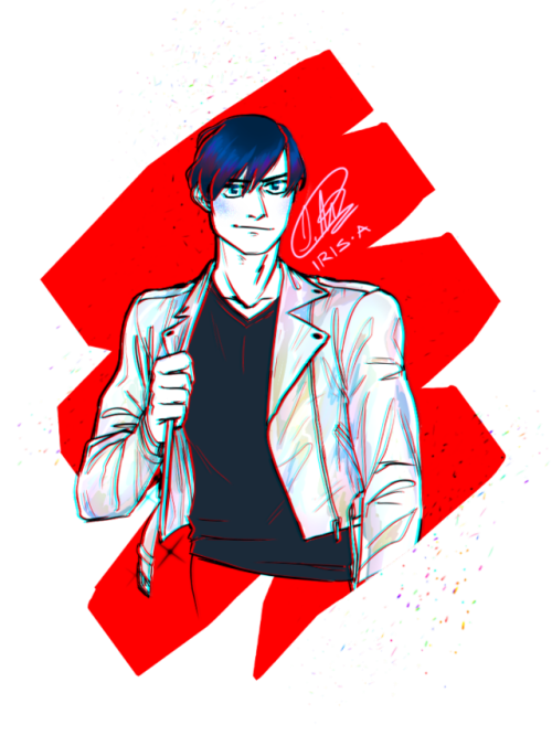 A wild Iida Tenya in holo leather appears!Make sure to click it!But yeah, this is from Chapter 9 of 