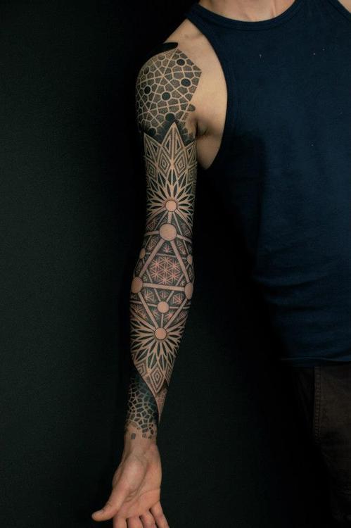 crassetination:  Tattoos 02: Tattoos that don’t suck… (Awesome sleeves. Wish I had the balls to go below the biceps) 