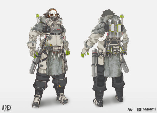 Apex Legends Character And (Some) Weapons Concept Artworks