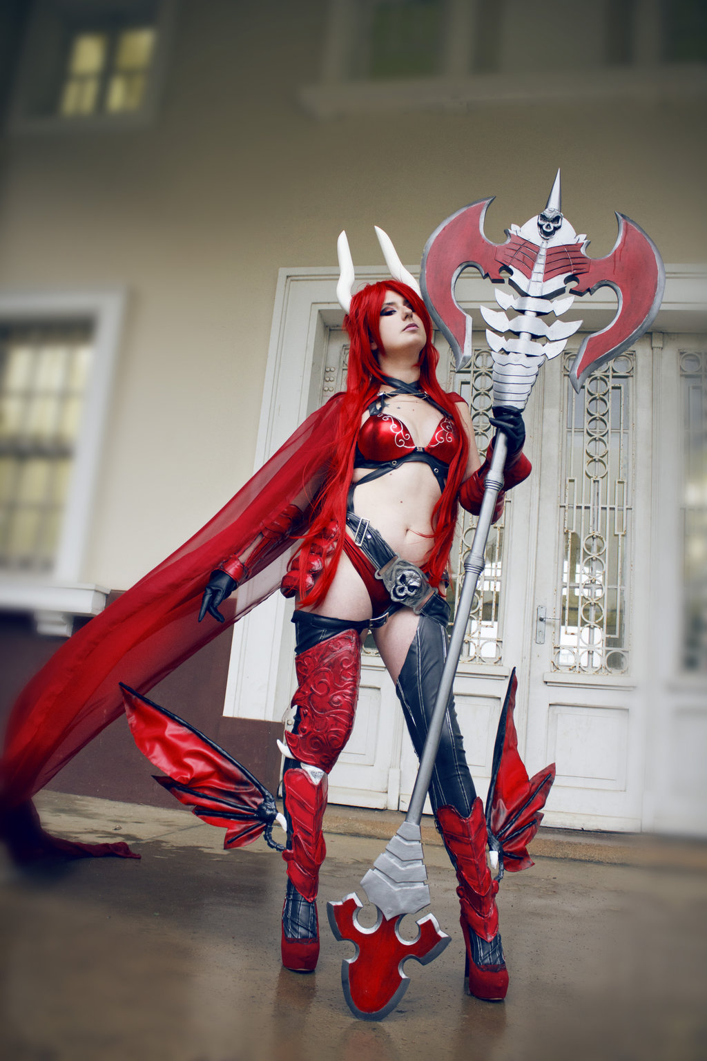 cosplaygirl:  Satan Wrath by GiuliaHellsing on deviantART