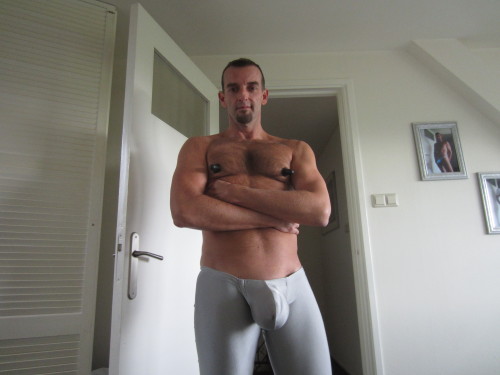 tax71ass:  N2N Bodywear   Handsome sexy man and with an eye catching bulge - WOOF
