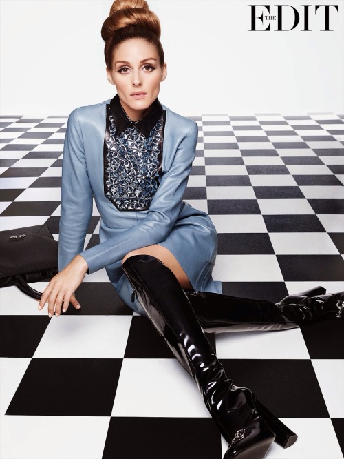 naimabarcelona: Olivia Palermo x the EDIT Knee-high boots by Gucci