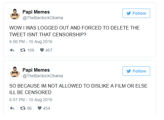 nyx-born-prophet:  my-little-ninja:  http://heatst.com/tech/twitter-allegedly-forces-comedian-to-delete-ghostbusters-joke-because-it-triggered-paul-feig/