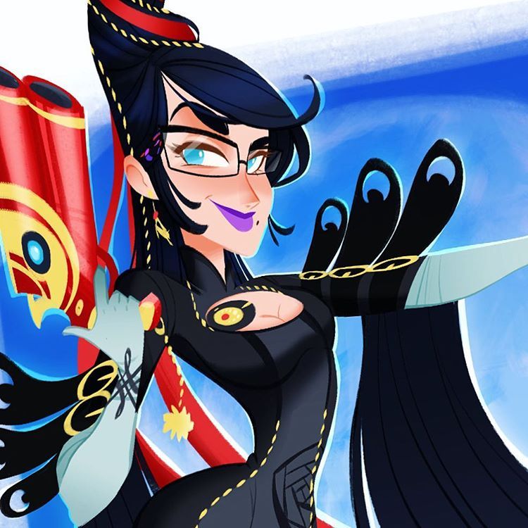 Just finished the a print of the Most wicked Witch in the VideoGame world! Bayonetta