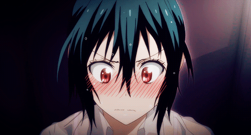 ryou-chann:  The many blush faces of nisekoi.