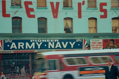 zzzze:  Götz Müller Army Navy, San Francisco, 1972 New York, 1972 - cibachrome prints