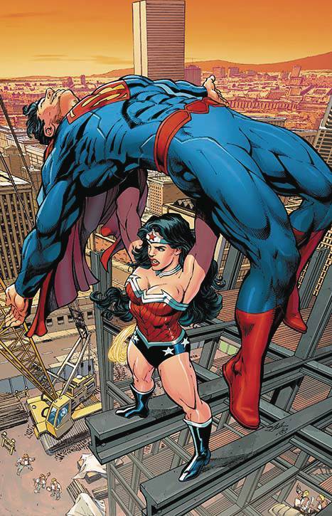 hellyeahsupermanandwonderwoman:  Superman/Wonder Woman #26 Variant Cover by Neal Adams.On sale 24th February, 2016.