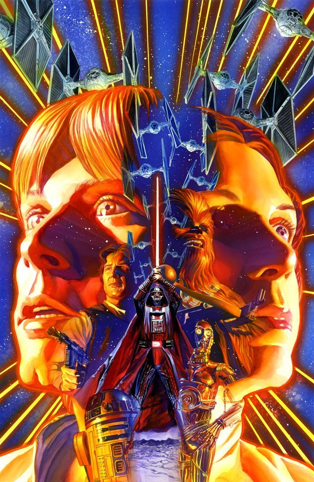 brianmichaelbendis:  Star Wars #1 by Alex Ross 