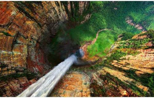 Take a virtual tour of…DRAGON FALLS, VENEZUELAI’ve defined a “Geowonder” as a place on the Earth see