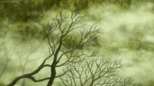 “Mushishi -Next Passage-” - miscellaneous animated scenery frames. [Artland - 2014].