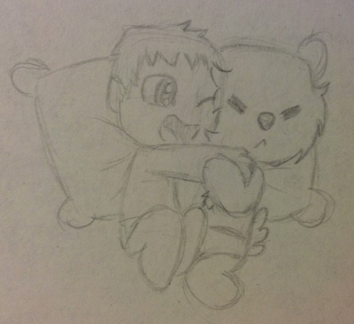 lifeisanimation:you guys really like baby bacc so here’s him and baby biggumsliterally a giant teddy