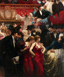 marcuscrassus:  Charles Hermans - Bal Masqué