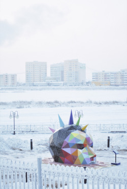 nevver:Where’s your head at? Yakustk, Russia