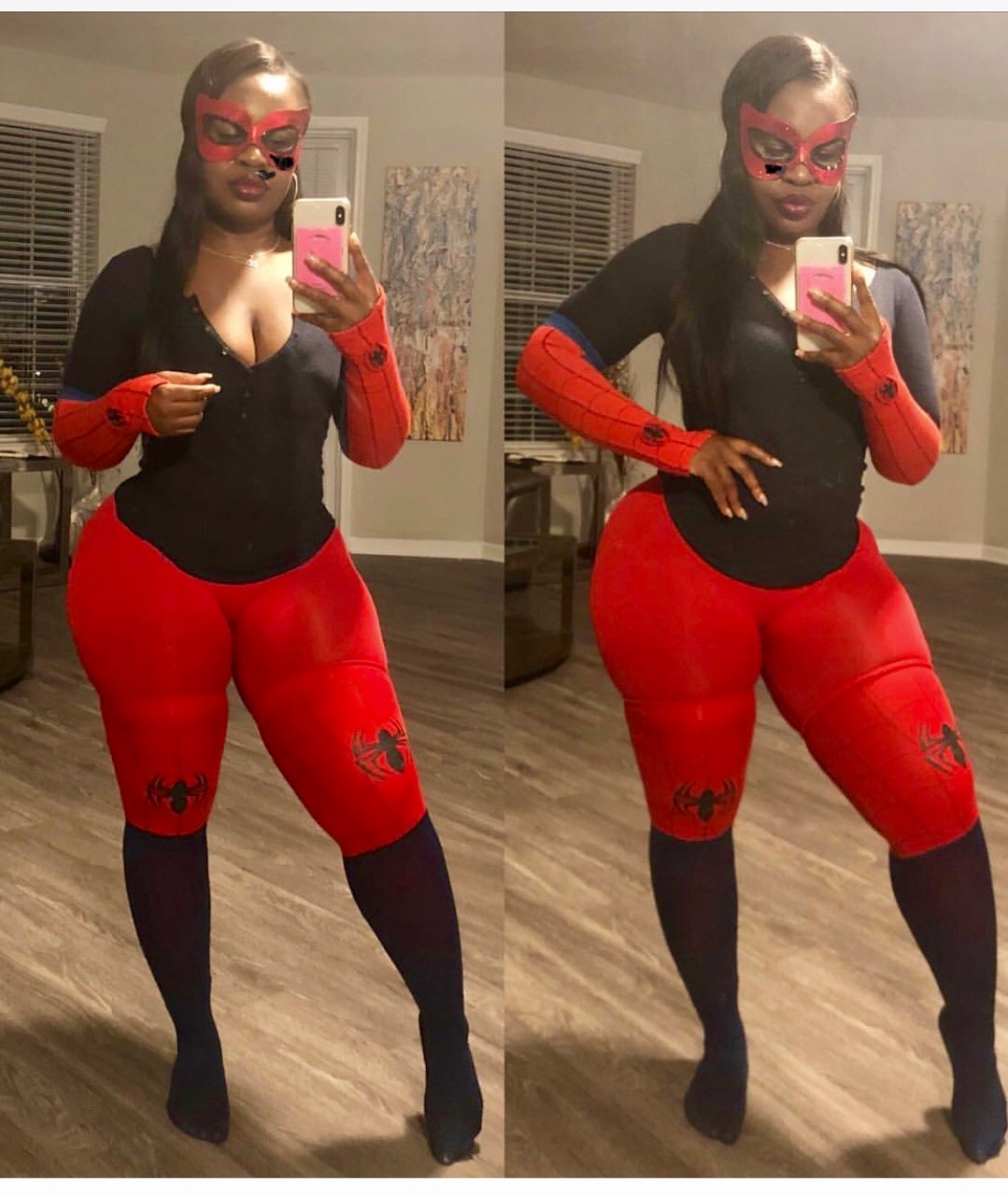 turntup69:  Happy Halloween!!! #curves 💪🏽