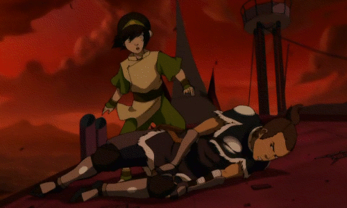 sukigirl17: TOPH: How did that happen? Did boomerang come back? SOKKA: No – Suki did